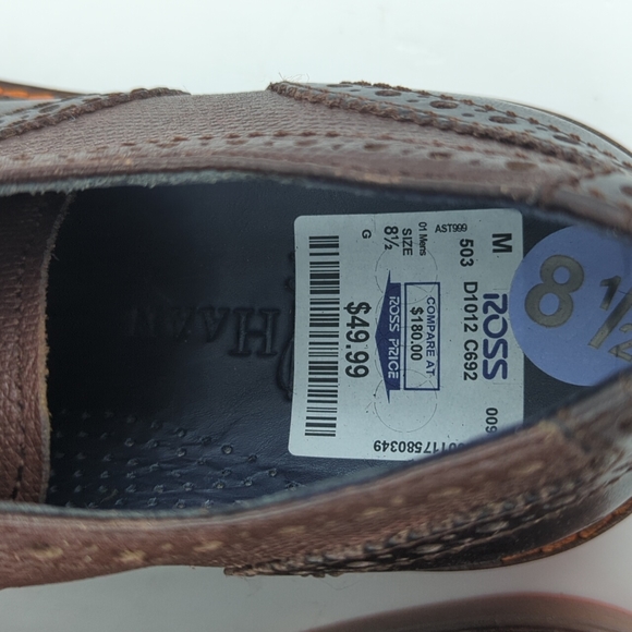 Cole Haan Men's Shoes Brown Size 8.5 - Picture 8 of 12